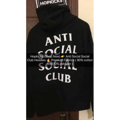 Hoodie - Anti Social Social Club [ USA Sizes bigger then our other products] 